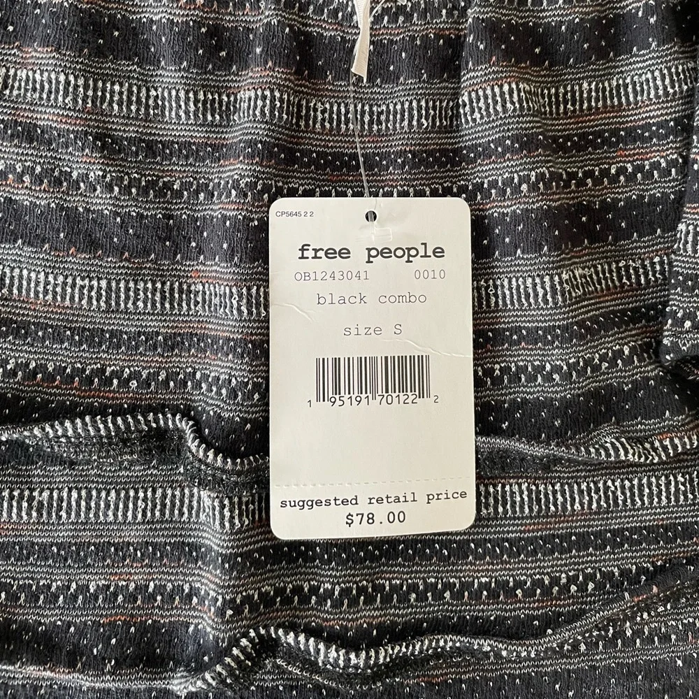 Free People Ruffle Patterned Top - Picture 4 of 4